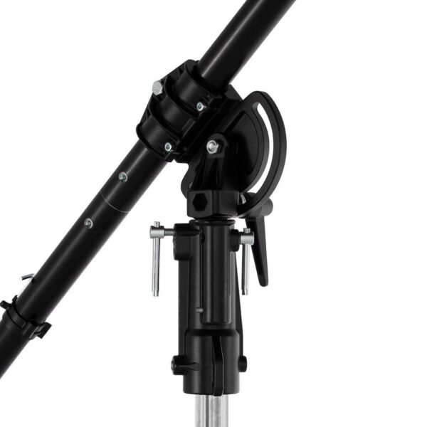 Manfrotto 085B Boom Light w Stand Silver 100-280cm 6kg load at 230cm Inc 123, 022, 008 & casters - Image 8