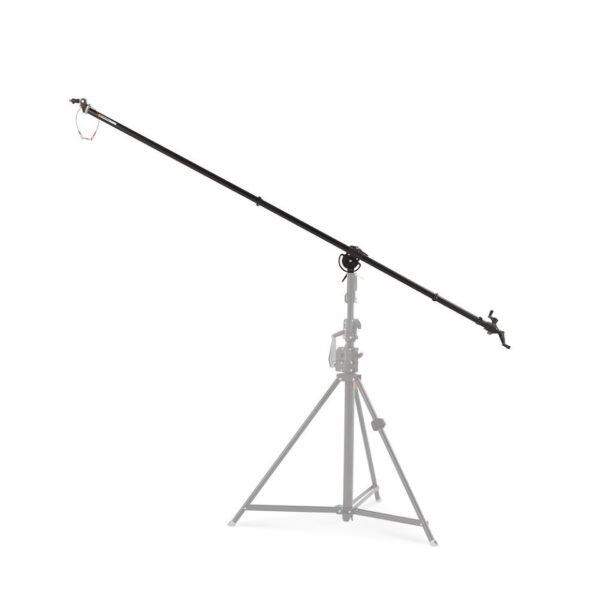 Manfrotto 025B Stand Kit Super w Boom Blk 116-220cm 6.8-30kg Payload boom w coaxial geared controls - Image 4