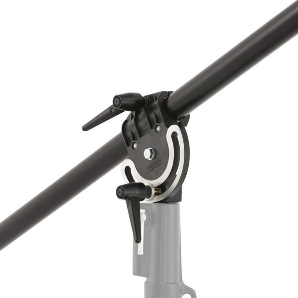 Manfrotto 025B Stand Kit Super w Boom Blk 116-220cm 6.8-30kg Payload boom w coaxial geared controls - Image 8