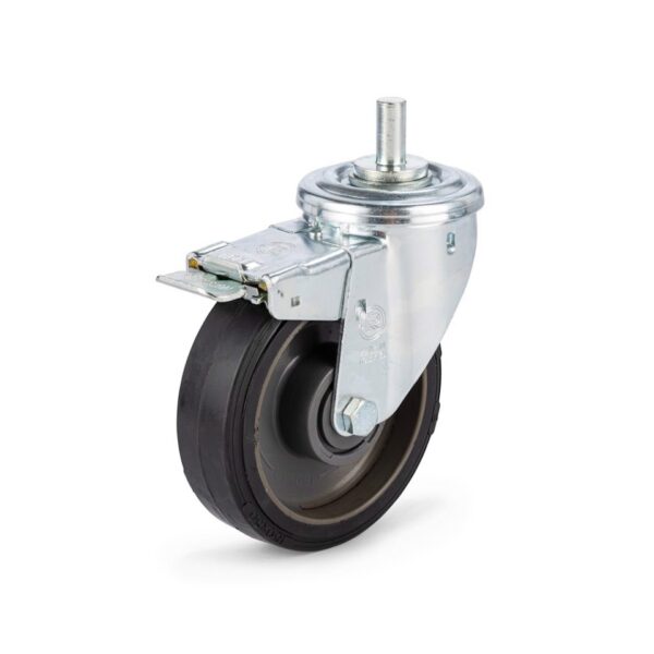 Manfrotto 374 Wheel 160mm Set of 3 Braked for Super Wind Up 387XU - Image 2