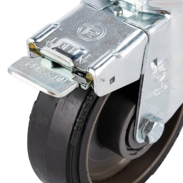 Manfrotto 374 Wheel 160mm Set of 3 Braked for Super Wind Up 387XU - Image 3