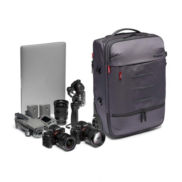 Manfrotto MB MN-R-RN-50 Manhattan Runner-50 camera roller bag for DSLR/CSC - Image 18