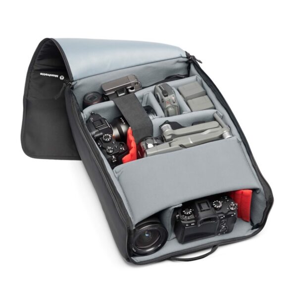 Manfrotto MB MN-R-RN-50 Manhattan Runner-50 camera roller bag for DSLR/CSC - Image 9