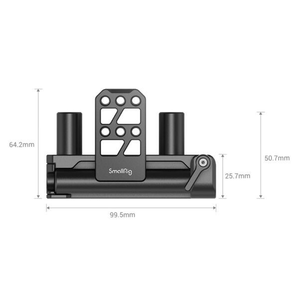 SmallRig Foldable Battery Mount Plate for Dual 15mm Rods MD2802 - Image 5