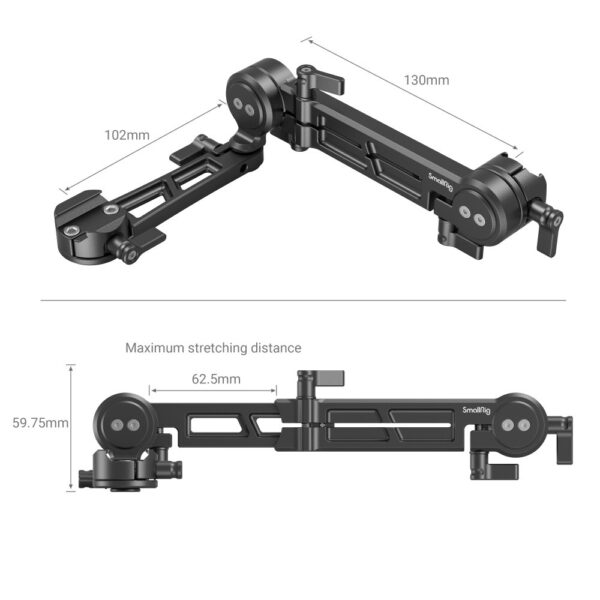 SmallRig Adjustable EVF Mounting Support with NATO Clamp MD3507 - Image 4