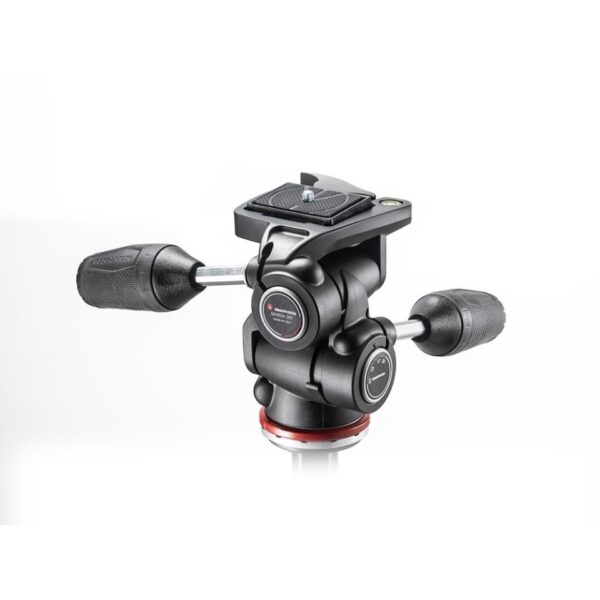Manfrotto MH804-3W 3 Way Tripod Head Mark II in Adapto with retractable levers