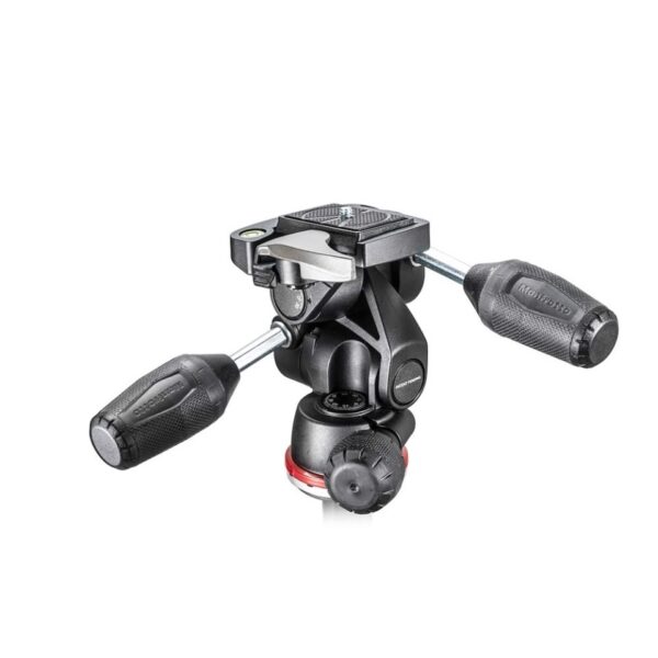 Manfrotto MH804-3W 3 Way Tripod Head Mark II in Adapto with retractable levers - Image 4
