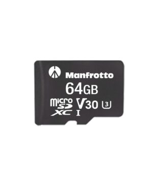 Manfrotto MANPROMSD64 Professional, 64GB, UHS-I, V30, U3, 90MB/s, microSDXC Card