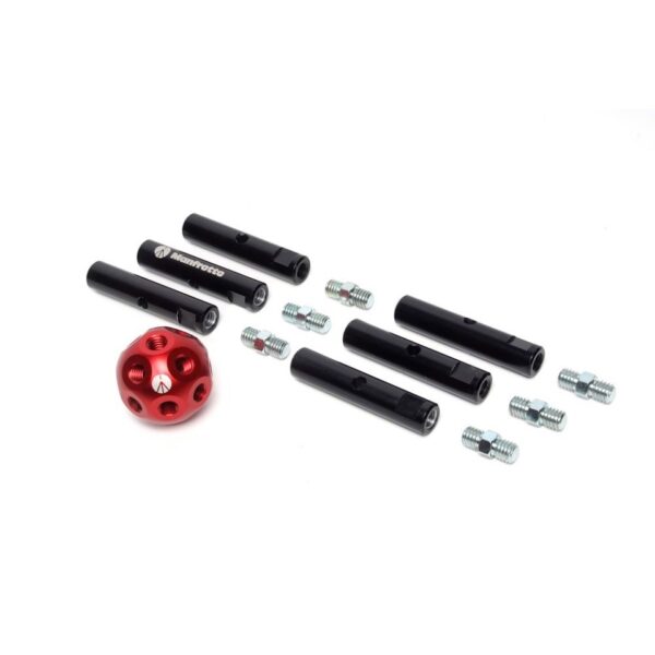 Manfrotto MSY0580A Universal Junction DADO Kit Sphere + 6 Tubes and Pins