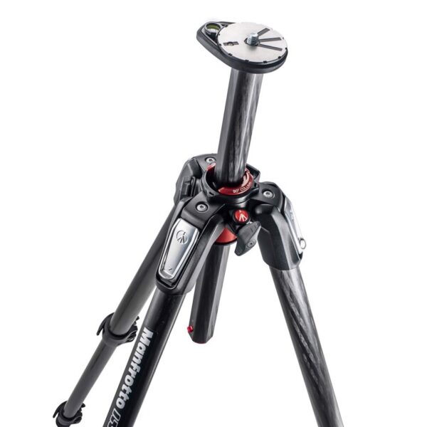 Manfrotto MT055CXPRO3 055 carbon fibre 3-section photo tripod - Image 3