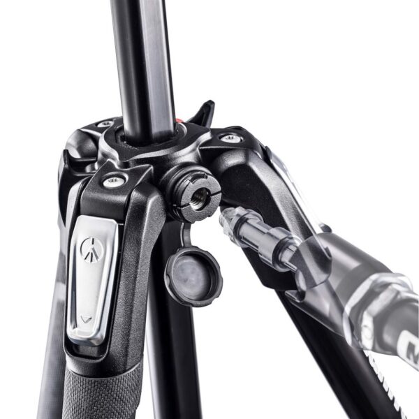Manfrotto MT190X3 190X Aluminium 3-section camera tripod - Image 4