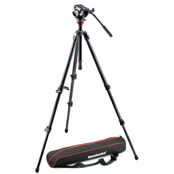 Manfrotto Tripod Kit Carbon 755CX3 + MVH500AH + Bag