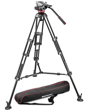 Manfrotto Kit Video 502 + 546BK 83/165cm 7kg Payload 55mm COG Bag inc. 504PLONG plate