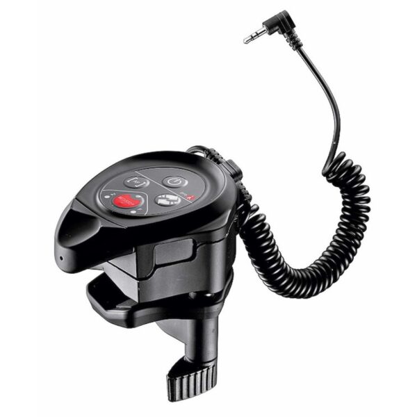 Manfrotto Remote RC Clamp Sony/Canon with LANC Protocol+K450 REC/STOP and Multi-speed Zoom