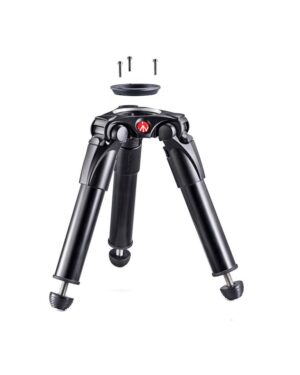 Manfrotto MVT535HH Aluminium Single Leg Hi Hat, 75-60mm half bowl