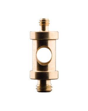 Manfrotto 118 Adaptor Spigot Male 16mm Short with 1/4 and 3/8 Screw
