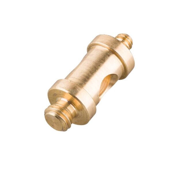 Manfrotto 118 Adaptor Spigot Male 16mm Short with 1/4 and 3/8 Screw - Image 2