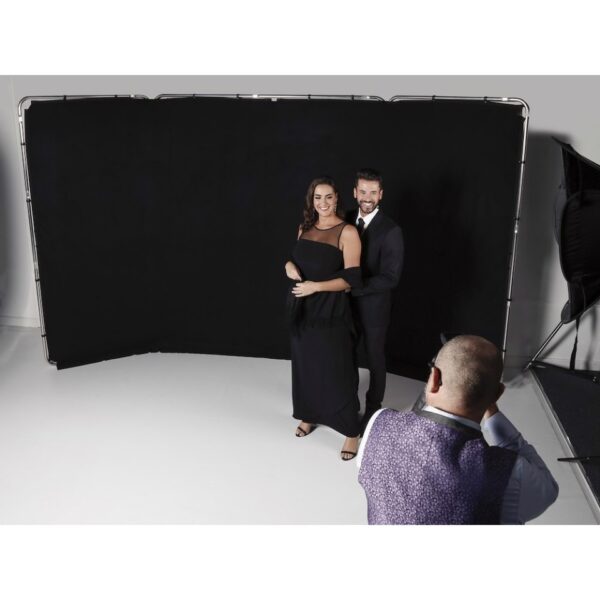 Manfrotto Lastolite BG Pano Self Support 4m Black Self Supporting Background Stretch to crease free - Image 13