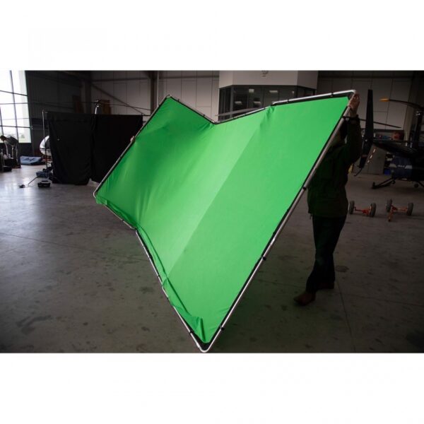 Manfrotto Lastolite BG Pano Self Support 4m Ch Grn Self Supporting Background Chroma Green LB7622 - Image 7