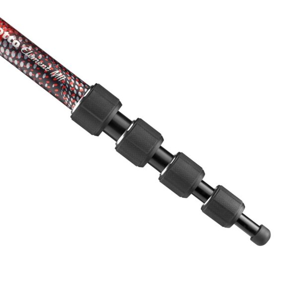 Manfrotto MMELMIIA5RD Element MII Monopod Red - Image 4