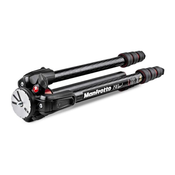 Manfrotto MT190GOC4 190go! MS Carbon 4-Section photo Tripod with twist locks - Image 4