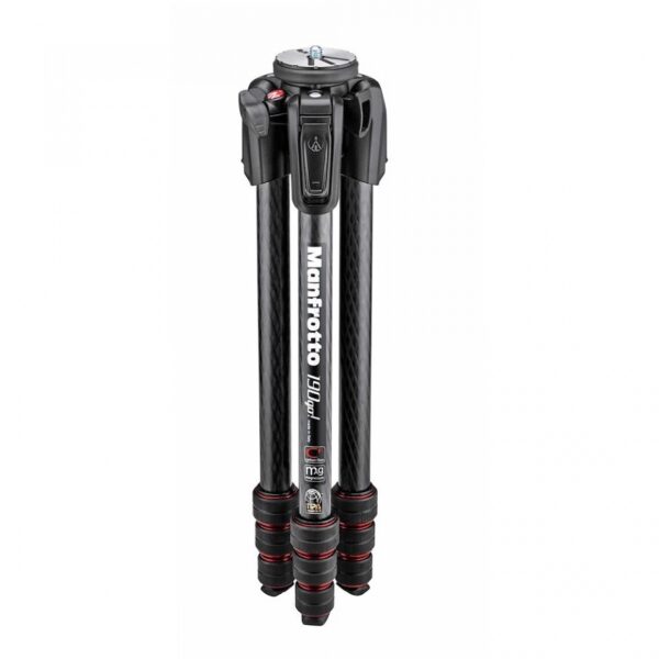 Manfrotto MT190GOC4 190go! MS Carbon 4-Section photo Tripod with twist locks - Image 6