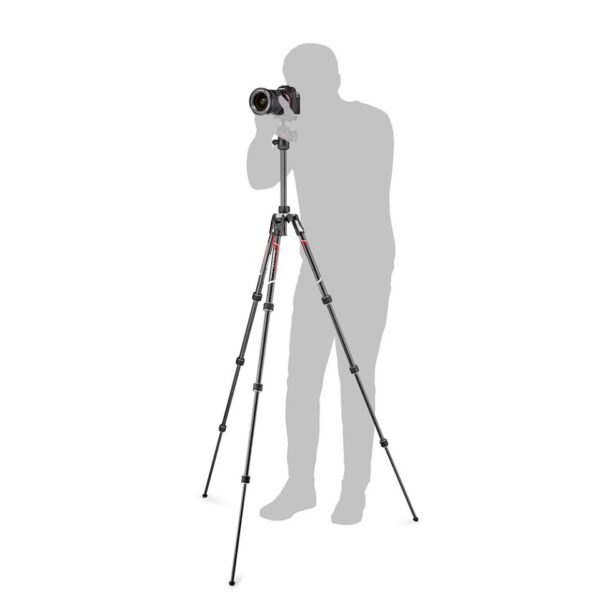 Manfrotto MKBFRTC4-BH Befree Advanced Carbon Fibre Travel Tripod twist, ball head - Image 8