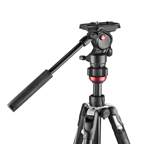 Manfrotto Tripod Kit Befree Live Lever 40/150cm 4kg Payload Inc MVH400AH and Bag - Image 5