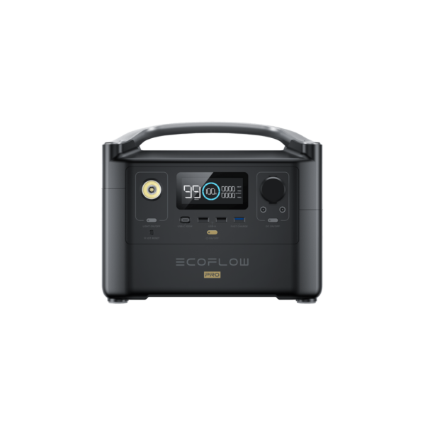 EcoFlow River600 PRO Portable Power Station with 600W AC output & Built in 720Wh (60Ah@12V) Battery