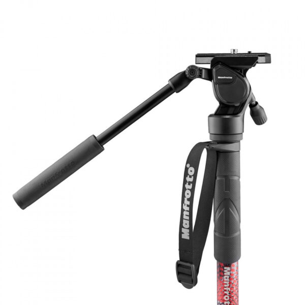 Manfrotto MVMELMIIA4LIVE Element MII Video Monopod Aluminium Kit with Fluid Head - Image 9