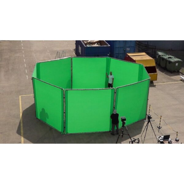 Manfrotto LL LR83352 StudioLink Chroma Key Blue Screen Background Kit 3 x 3m - Image 6