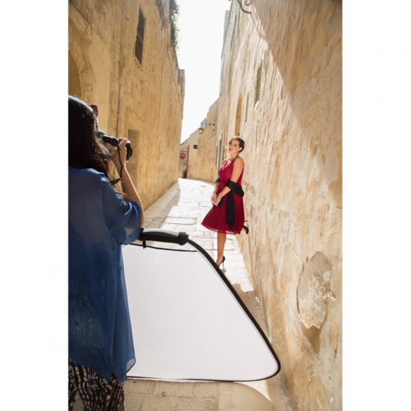 Manfrotto LR3728 Trigrip Reflector Large 120cm Sunlite/Soft Silver - Image 9
