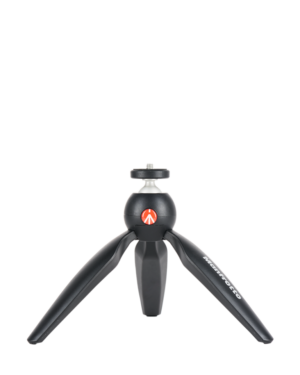 Manfrotto MTPIXIMII-B PIXI Mini Tripod, black (Made in Italy)
