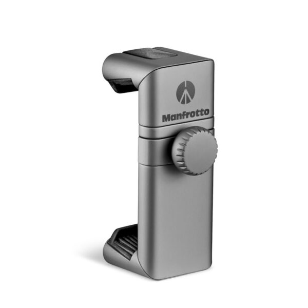 Manfrotto Clamp TwistGrip for SmartPhone universal Smart Phone Holder Cold Shoe and 1/4in Mount - Image 5