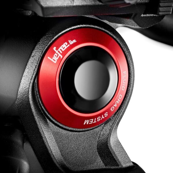 Manfrotto Head Fluid Befree Video 4kg Payload fits befree and 290 light plate 501PL - Image 3