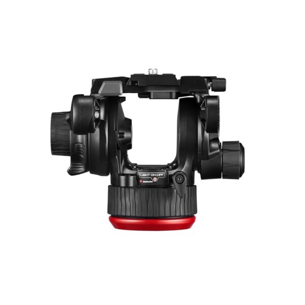 Manfrotto MVK504XTWINFA 504X Fluid Video Head with 645 Fast Twin Alu Tripod - Image 3