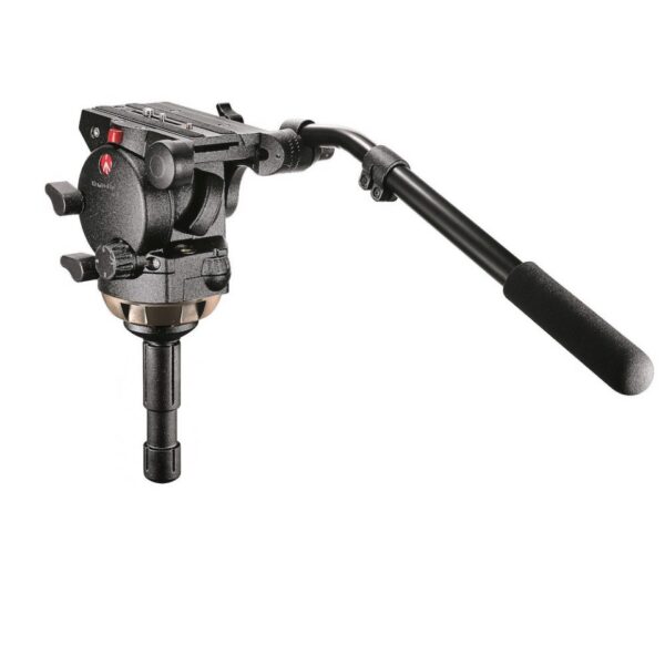 Manfrotto MVK526TWINFA Manfrotto 526 Pro Video Head with 645 Fast Twin Alu Tripod - Image 8