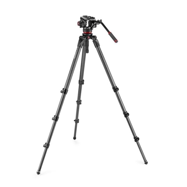Manfrotto MVK504XCTALL 504X Fluid Video Head with 536 CF Single leg tripod - Image 2