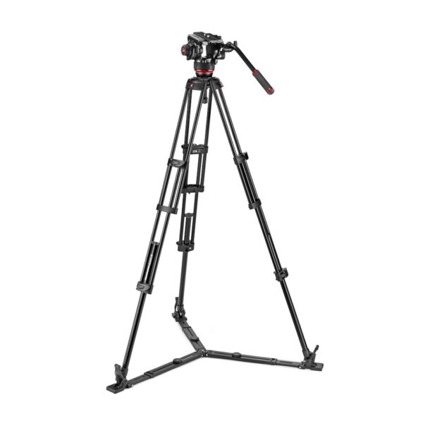 Manfrotto MVK504XTWINGA 504X Fluid Video Head with Alu Twin leg tripod GS - Image 2