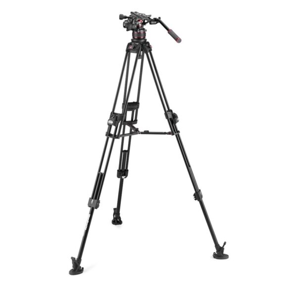 Manfrotto MVK612TWINFA Nitrotech 612 series with 645 Fast Twin Alu Tripod