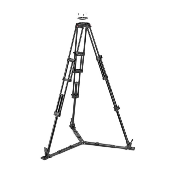 Manfrotto MVK504XTWINGA 504X Fluid Video Head with Alu Twin leg tripod GS - Image 3