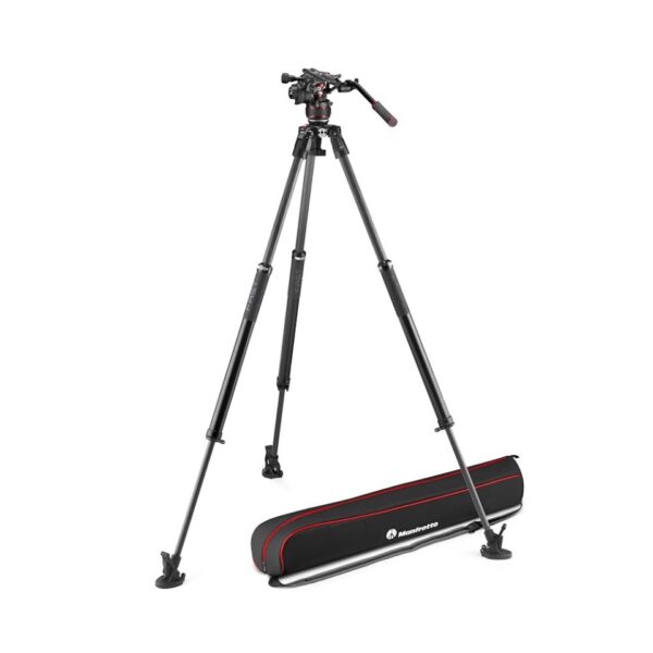 Manfrotto MVK612SNGFC Nitrotech 612 series with 635 Fast Single Leg Carbon Tripod - Image 2