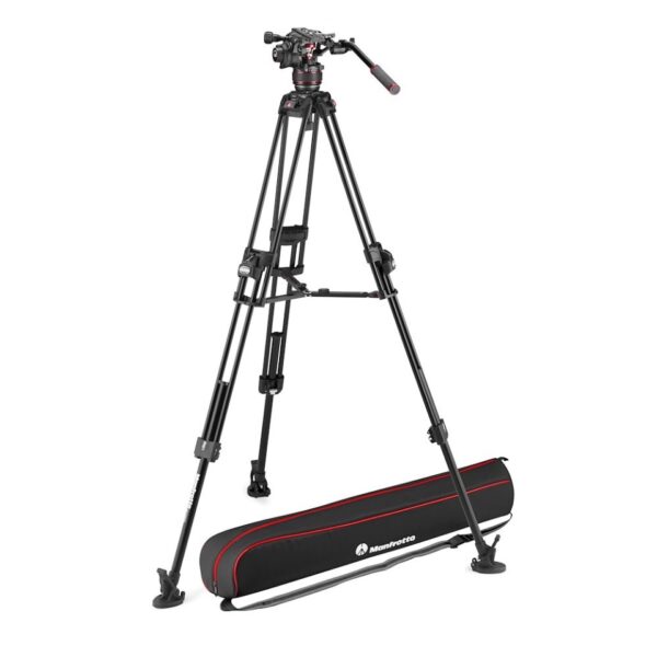 Manfrotto MVK608TWINFA Nitrotech 608 series with 645 Fast Twin Alu Tripod - Image 2