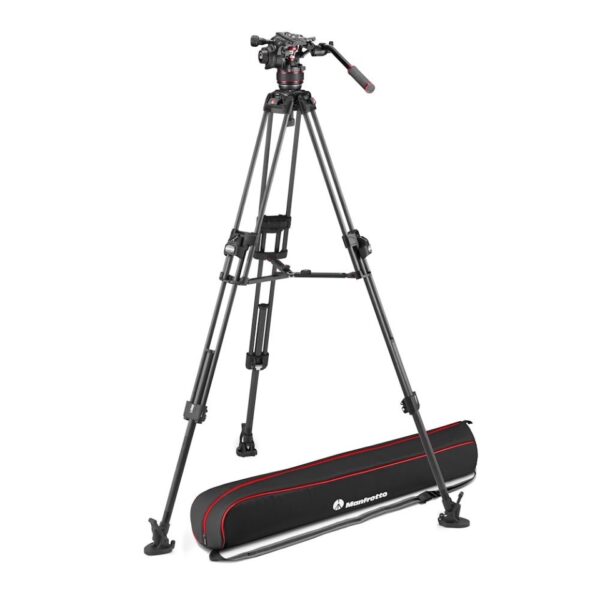 Manfrotto MVK608TWINFC Nitrotech 608 series with 645 Fast Twin Carbon Tripod - Image 2