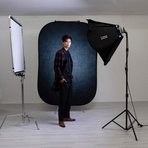 Manfrotto Lastolite BG Vintage Ink/Sage 1.5x2.1m Double Sided Background - Image 11