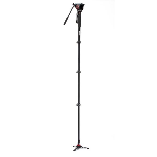 Manfrotto Monopod Video XPRO w MVH500 78/203cm 5kg Payload 5S Alu Plate 500PLONG - Image 3