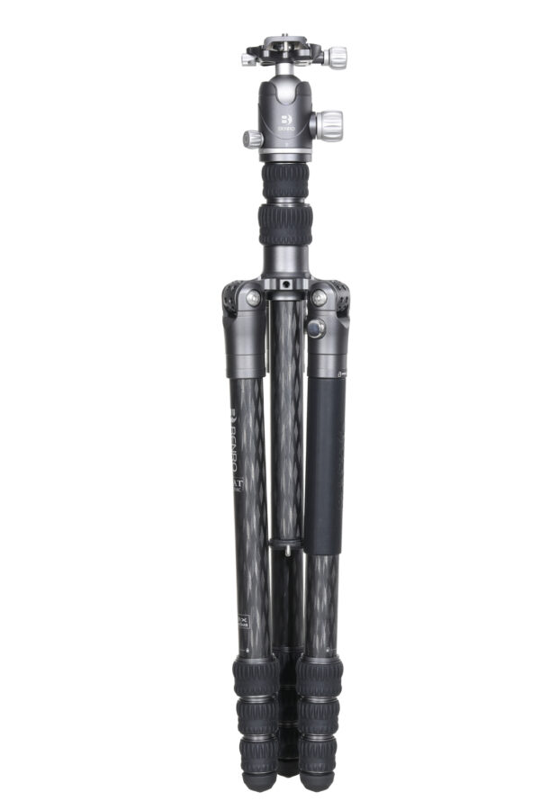 Benro Bat 24C with VX25 Ball Head, Carbon Fibre, 4 Section, Photo Tripod Kit - Image 3