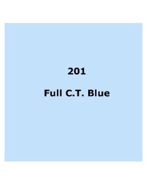 Rosco E-Colour Gel Roll 201 Full CT Blue (CTB) 1.2m x 7.6m