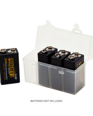 Maha 4-cell 9V Battery storage case