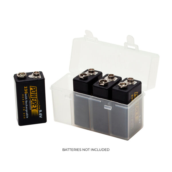 Maha 4-cell 9V Battery storage case